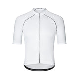 Cycling jersey PRO Carbon. Simple White