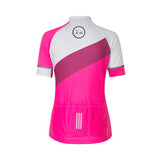 ES16 Cycling Jersey Women Elite Diagonal Pink